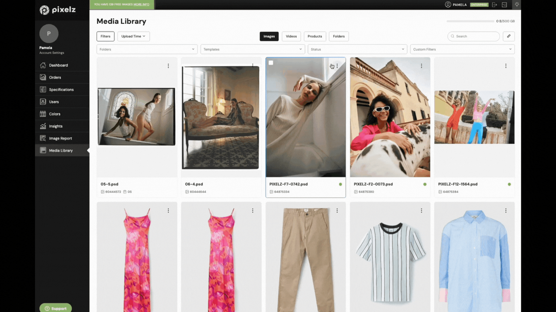 An example of applying invisible mannequin techniques to product image editing.