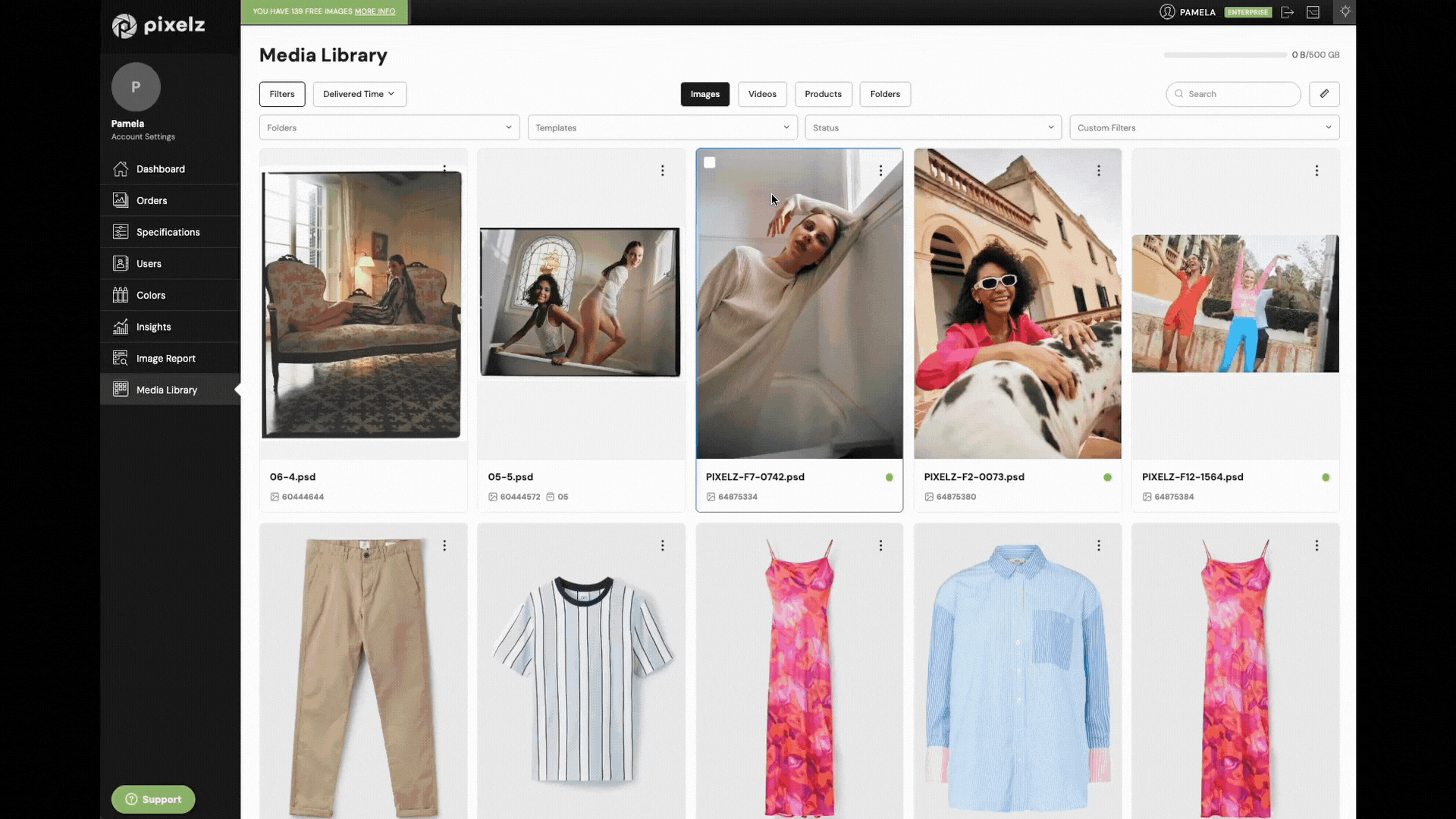 An example of applying invisible mannequin techniques to product image editing.